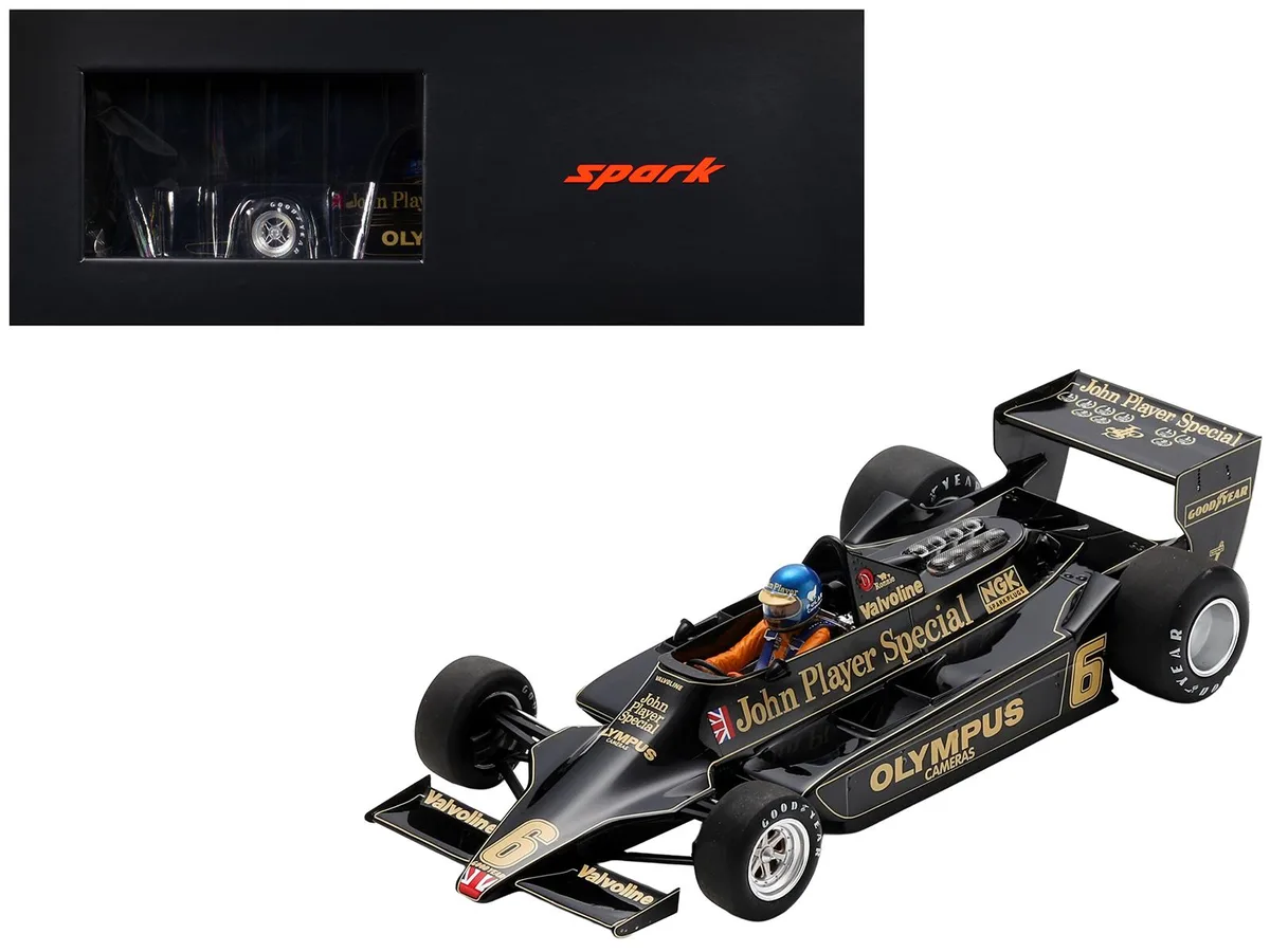 Spark Pub Spark Pub Lotus 79 #6 Ronnie Peterson 1/18 with Acrylic Display Case — product photo