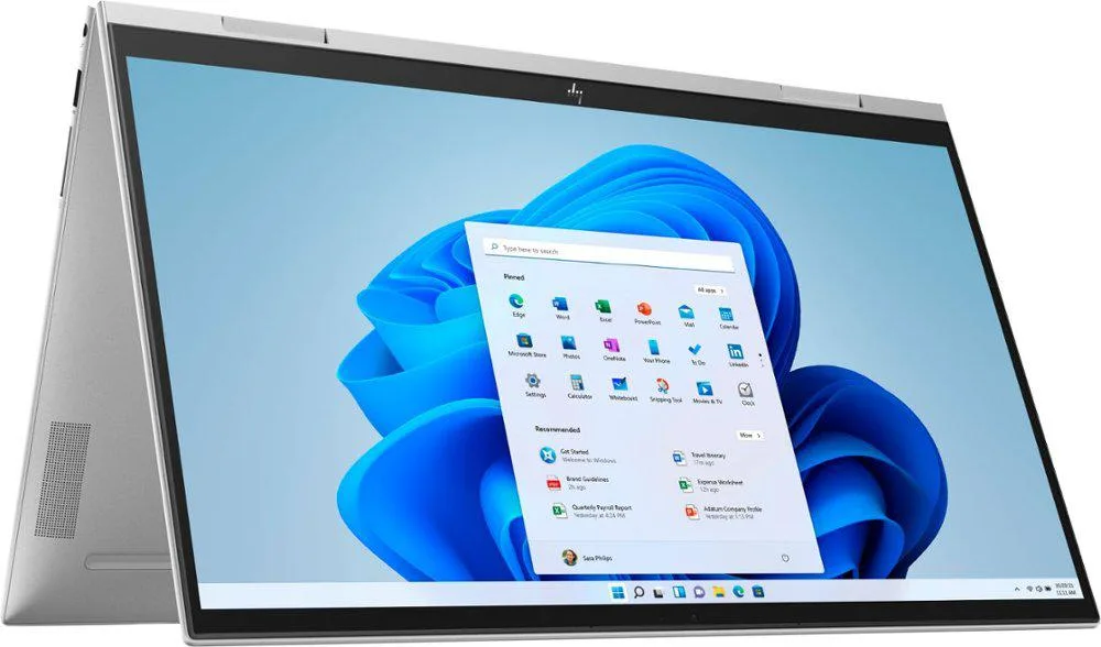 HP HP ENVY x360 2-in-1 15.6" Touchscreen Laptop i5-1135G7 8GB 512GB Silver — product photo