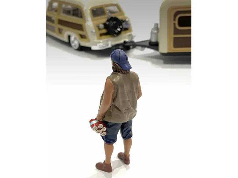 American Diorama American Diorama 76335 Campers Figure 2 1/18 vehicle — product photo