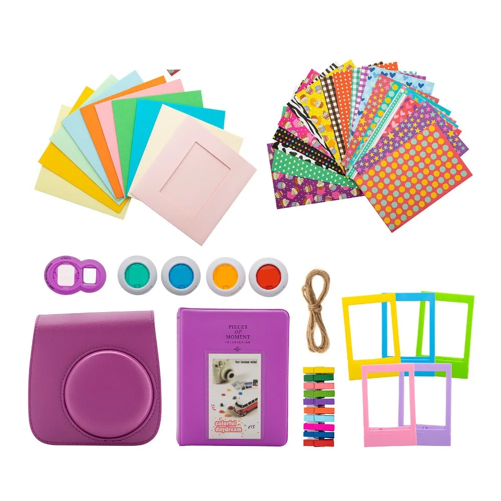 Focus Camera Focus Camera instax Mini 7-in-1 Accessory Bundle Purple — product photo
