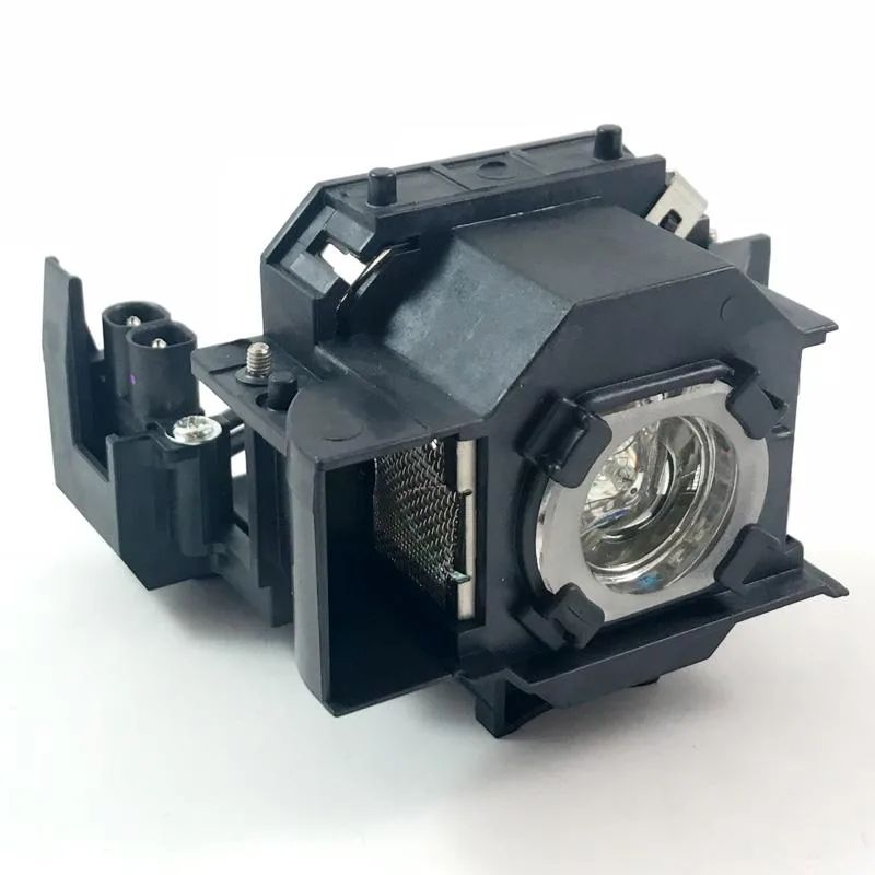 Apollo PL9663 projector lamp housing with genuine OEM bulb inside