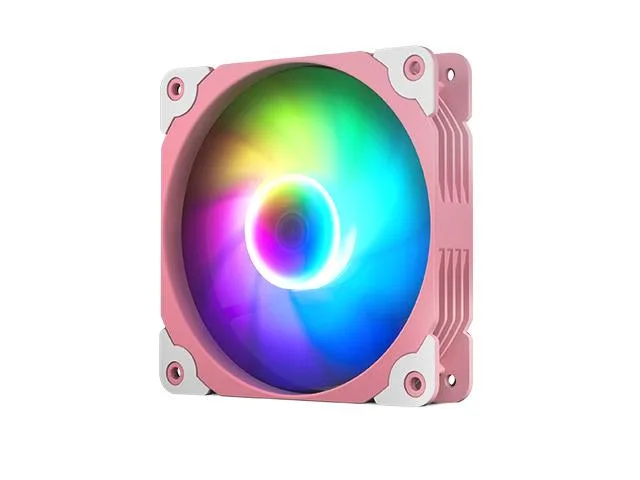 Vetroo Vetroo Sakura Pink Frame 120mm ARGB Case Fan — product photo