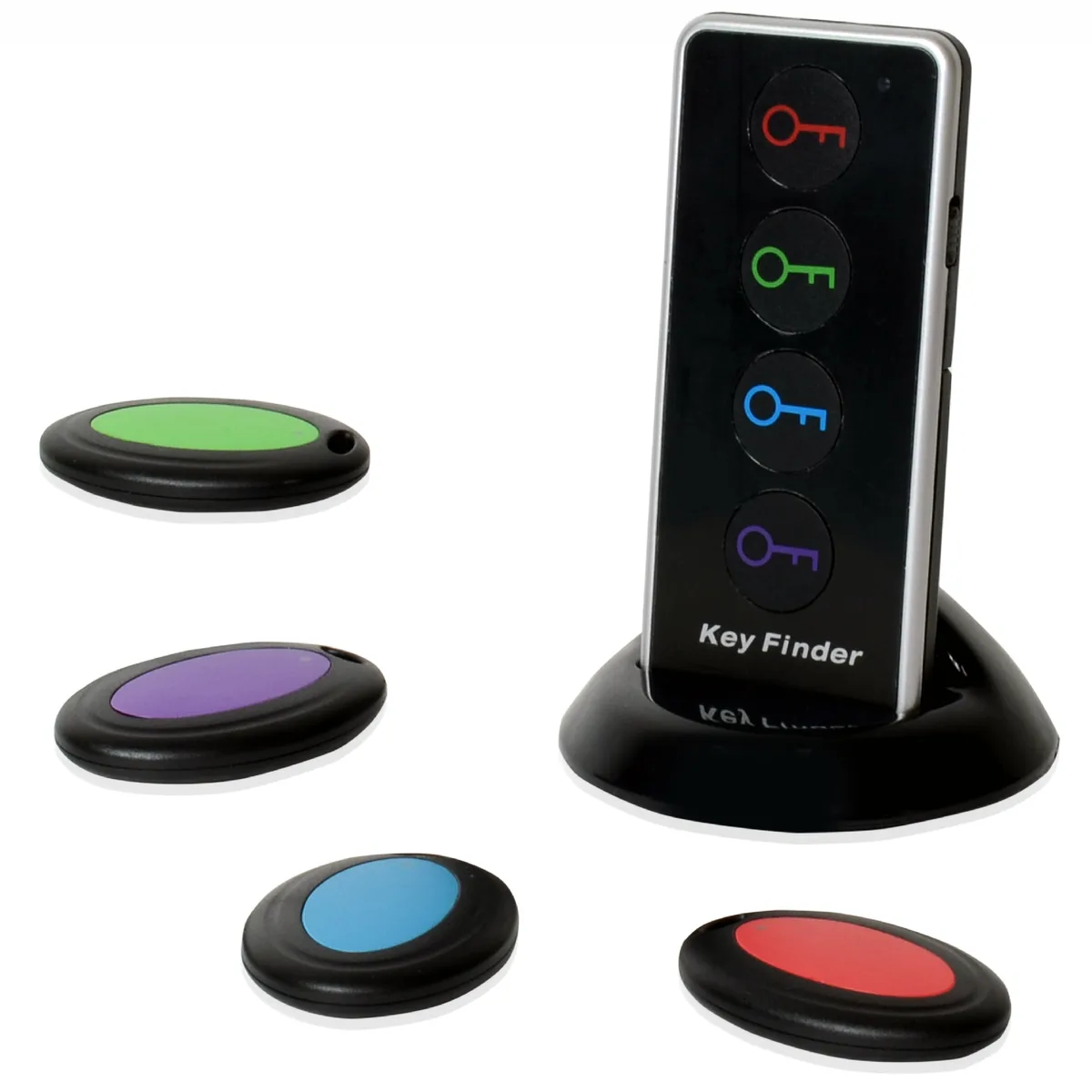 J-Tech Digital Inc. J-Tech Digital Inc. JTD-KF4B Key Finder 1 Transmitter 4 Receivers 130ft Range — product photo