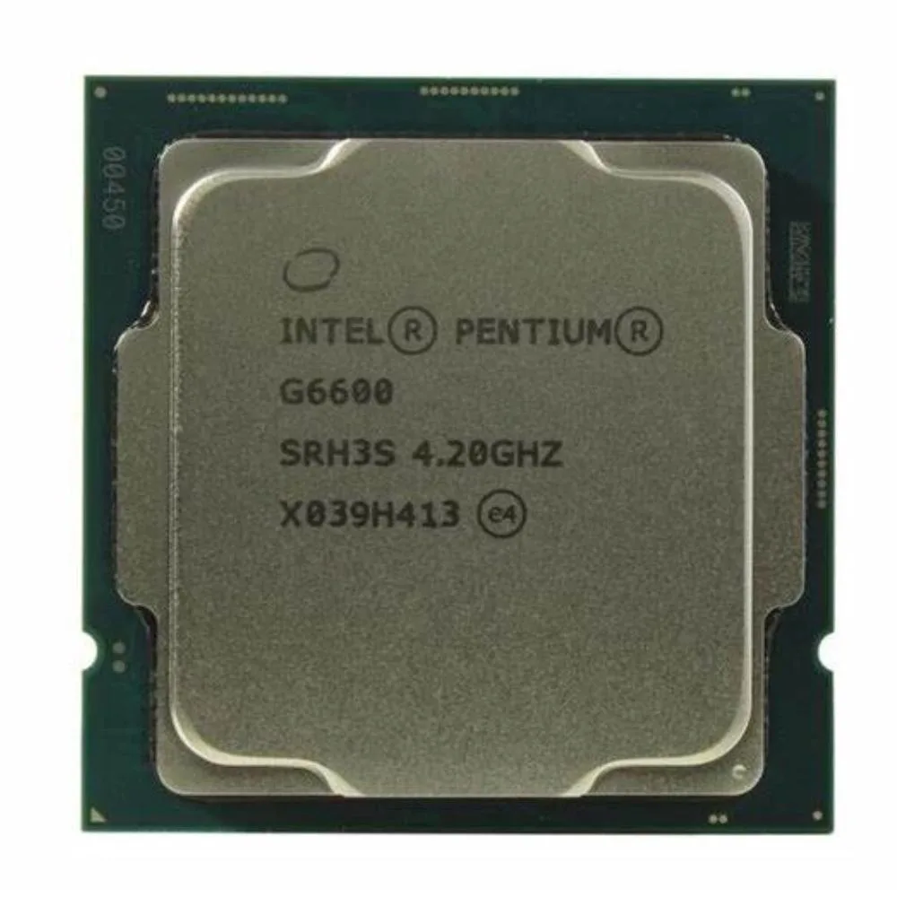 Intel Intel Pentium G6600 14nm LGA 1200 cpu accessory — product photo