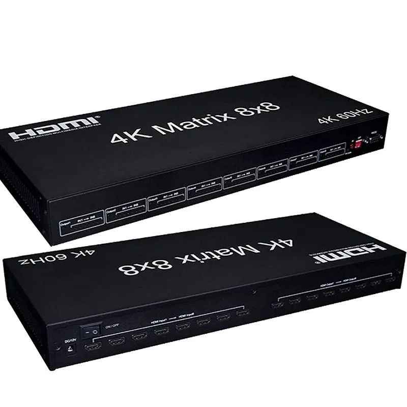 YINGHUA YINGHUA 4K 60Hz 8x8 HDMI Matrix KVM Switch (UK Plug) — product photo