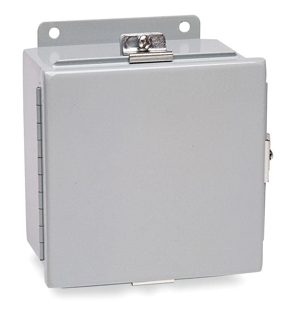 Wiegmann Wiegmann BN4-CH Enclosure 4×6×3.5 in Gray ANSI 61 Powder Coated Line Protection — product photo