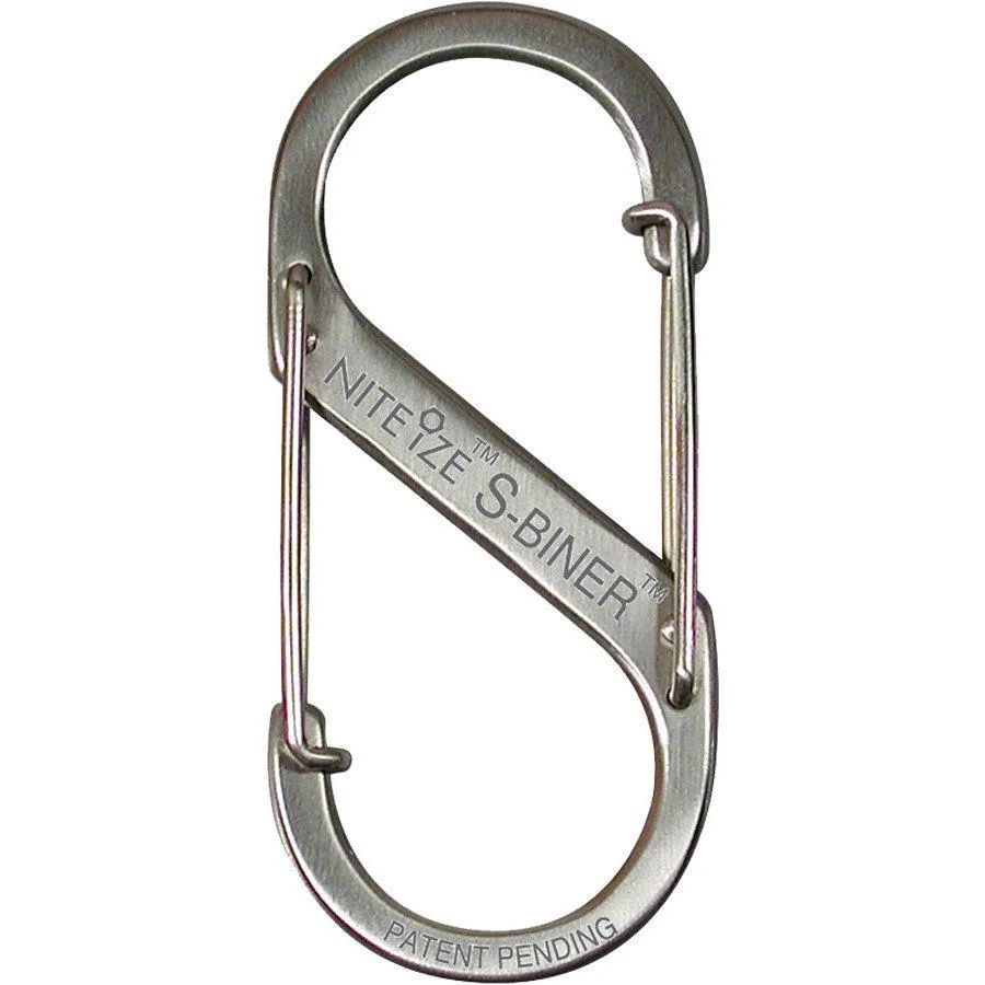 NITE IZE NITE IZE SB4-03-11 Stainless Steel S-Biner Size 4 gadget — product photo