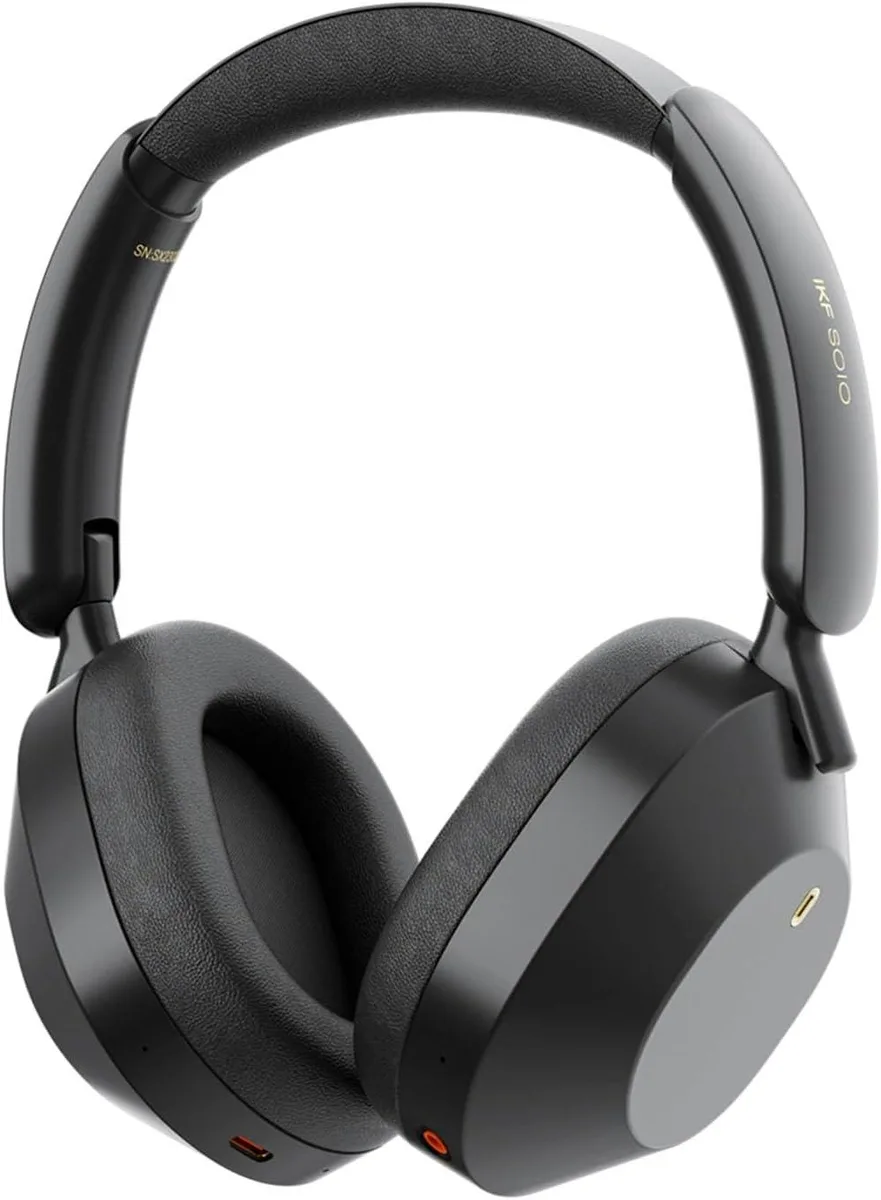 BFKK BFKK Wireless Headphones Bluetooth 5.3 ANC 130h Black — product photo