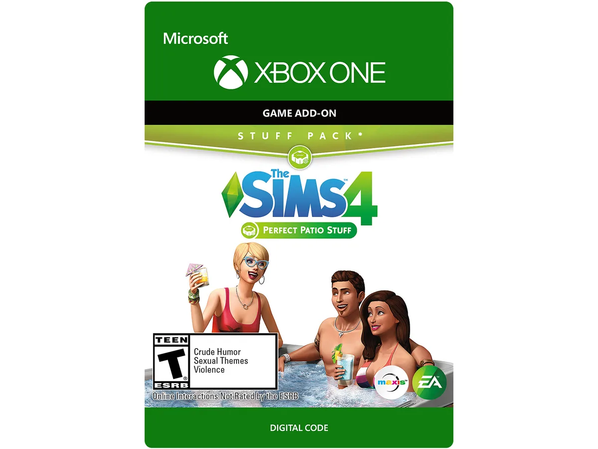 Electronic Arts Electronic Arts 7D4-00225 The Sims 4 Perfect Patio Stuff DLC downloadable game — product photo