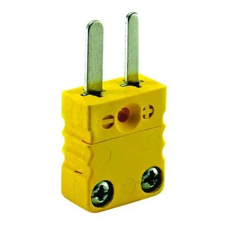 Dayton Dayton 36GK84 Type K thermocouple jack, yellow — product photo