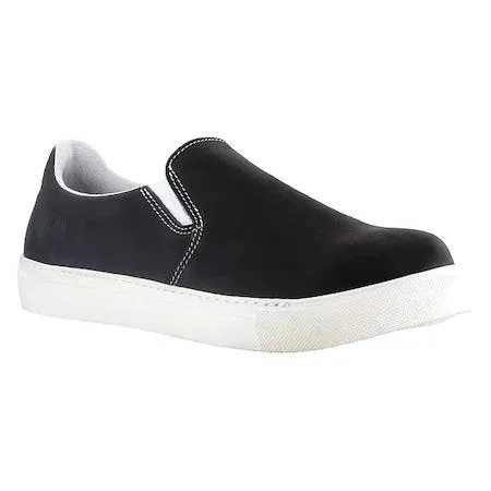 Mellow Walk Mellow Walk 482072 Women's Athletic Shoe Steel Toe Leather Upper Rubber Black Size 6 1/2 — product photo