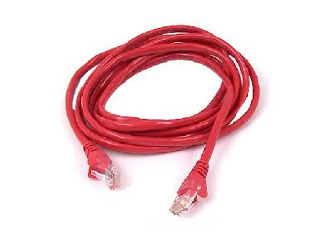 Belkin Belkin A3X189-03-RED-S Cat 6 network ethernet cable 3 ft red — product photo