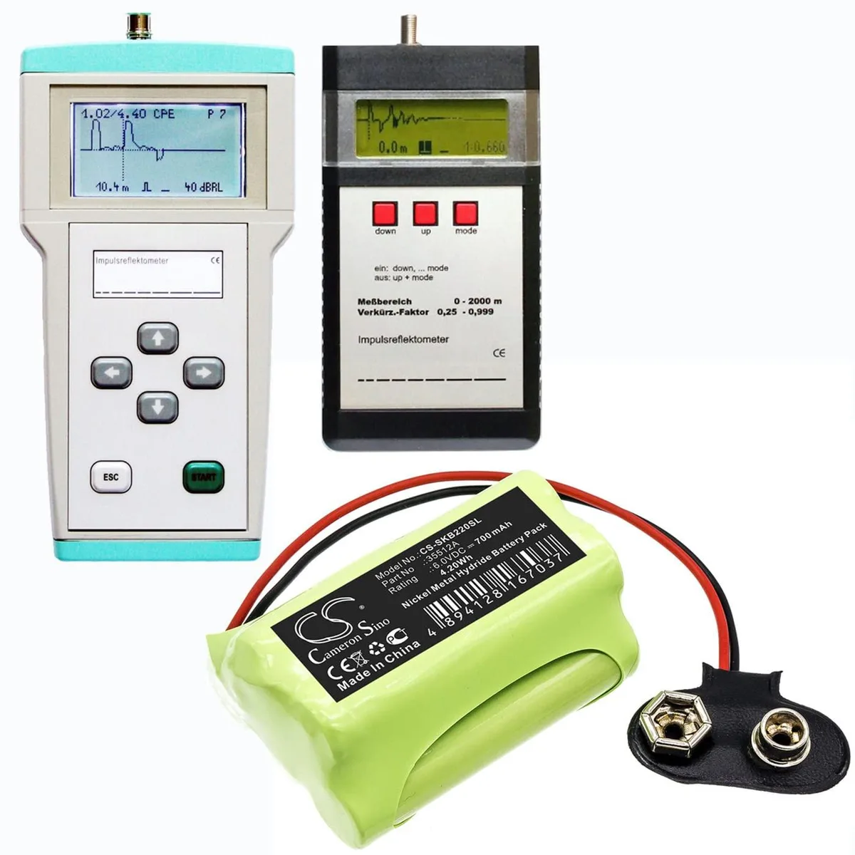  Cameron Sino Battery for SAT-KABEL IRM 5, IRM 7, IRM 70, SPM 22 700mAh — product photo