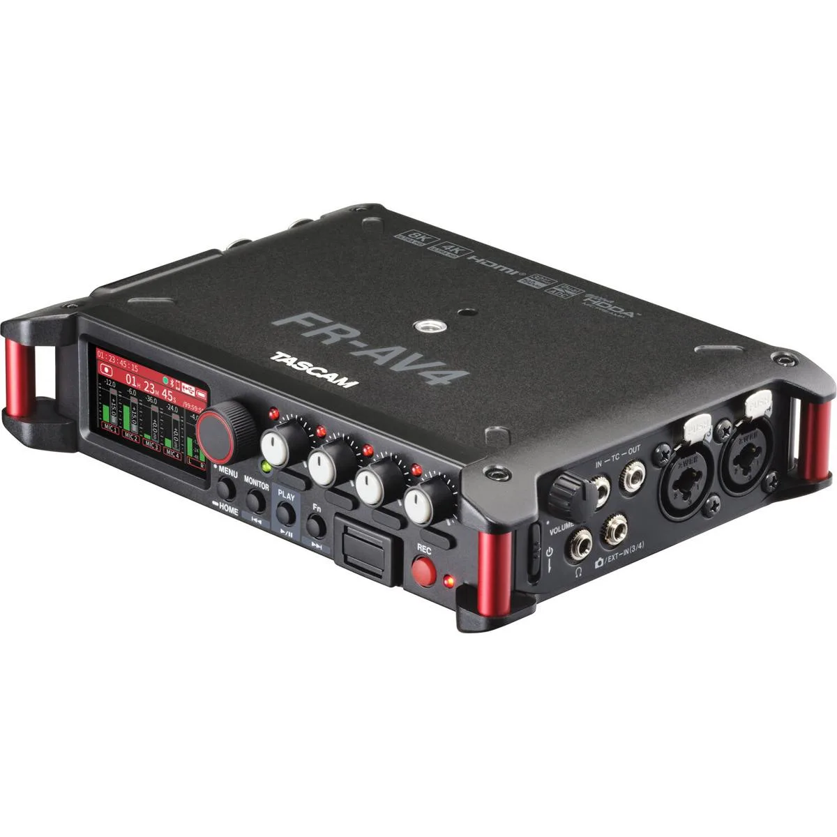 TASCAM TASCAM FR-AV4 4-Channel 32-Bit Float Field Recorder — product photo