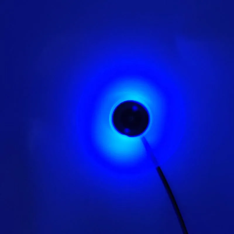 Zyvpee Zyvpee ZE1225BSM 12V .4A 4-Pin Ball Bearing Blue LED Case Fan — product photo