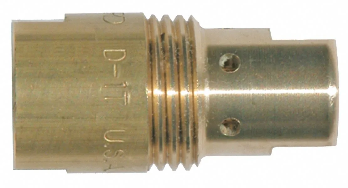 Brass Centerfire gas diffuser, threaded, large size