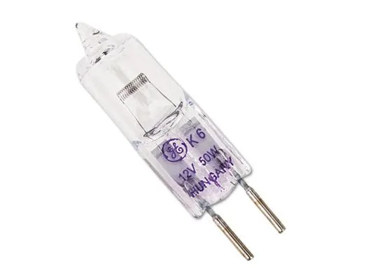 GE GE 50 W 12 V T-3 JC Halogen standard bulb GY6.35 950 lm 2000 h — product photo