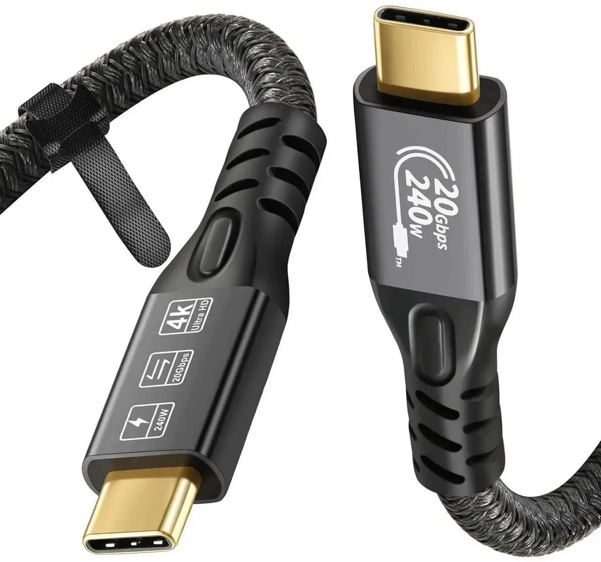 Vszerda Vszerda USB C Cable 3.2 Gen 2X2 20Gbps 240W PD 3.1 4K@60Hz 3M — product photo