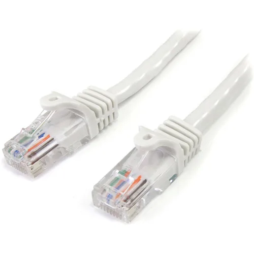 STARTECH STARTECH 45PATCH25WH network ethernet cable Cat5e 25 ft white — product photo