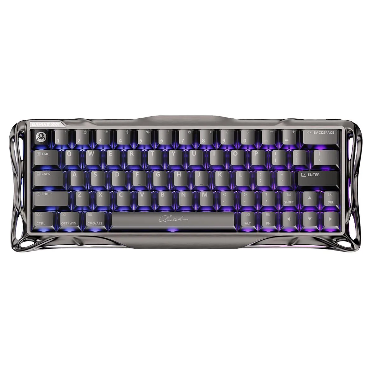 GravaStar GravaStar V60 PRO GunMetal 64-key gaming keyboard — product photo