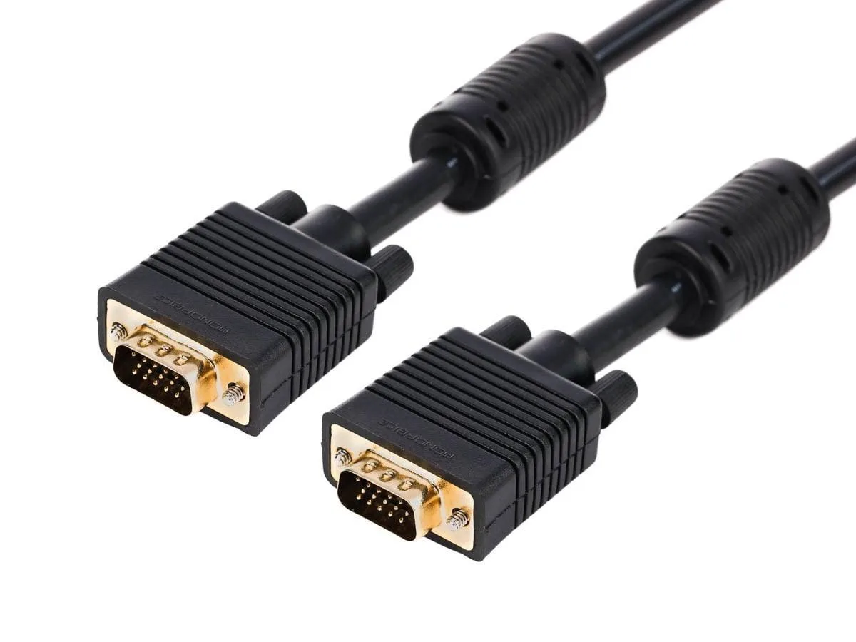Monoprice Inc. Monoprice Inc. 105361 SVGA Male to Male Cable 1.5 ft — product photo