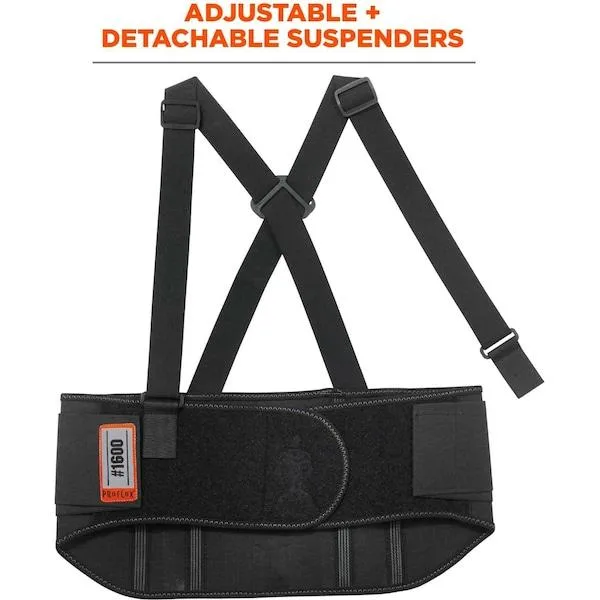 Ergodyne Ergodyne 1600 Back Support Large 9in Black — product photo