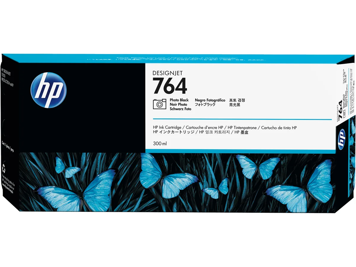 HP HP 764 C1Q17A Photo Black Ink Cartridge 300ml — product photo