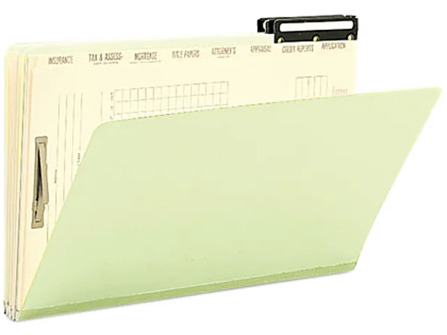 Smead Smead 78208 file folder, legal, green, 10 per box — product photo