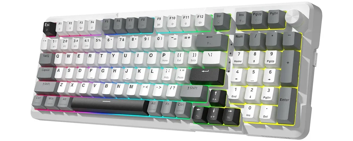 Redragon Redragon K742 Wireless Mechanical Gaming Keyboard White — product photo