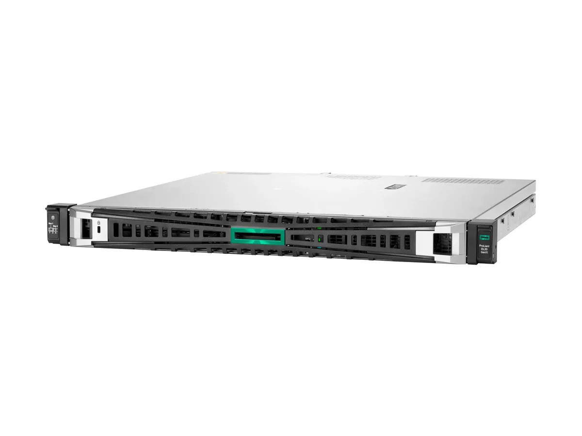 HPE HPE ProLiant DL20 G11 1U Rack Server Xeon E-2434 16 GB P65395B21 — product photo