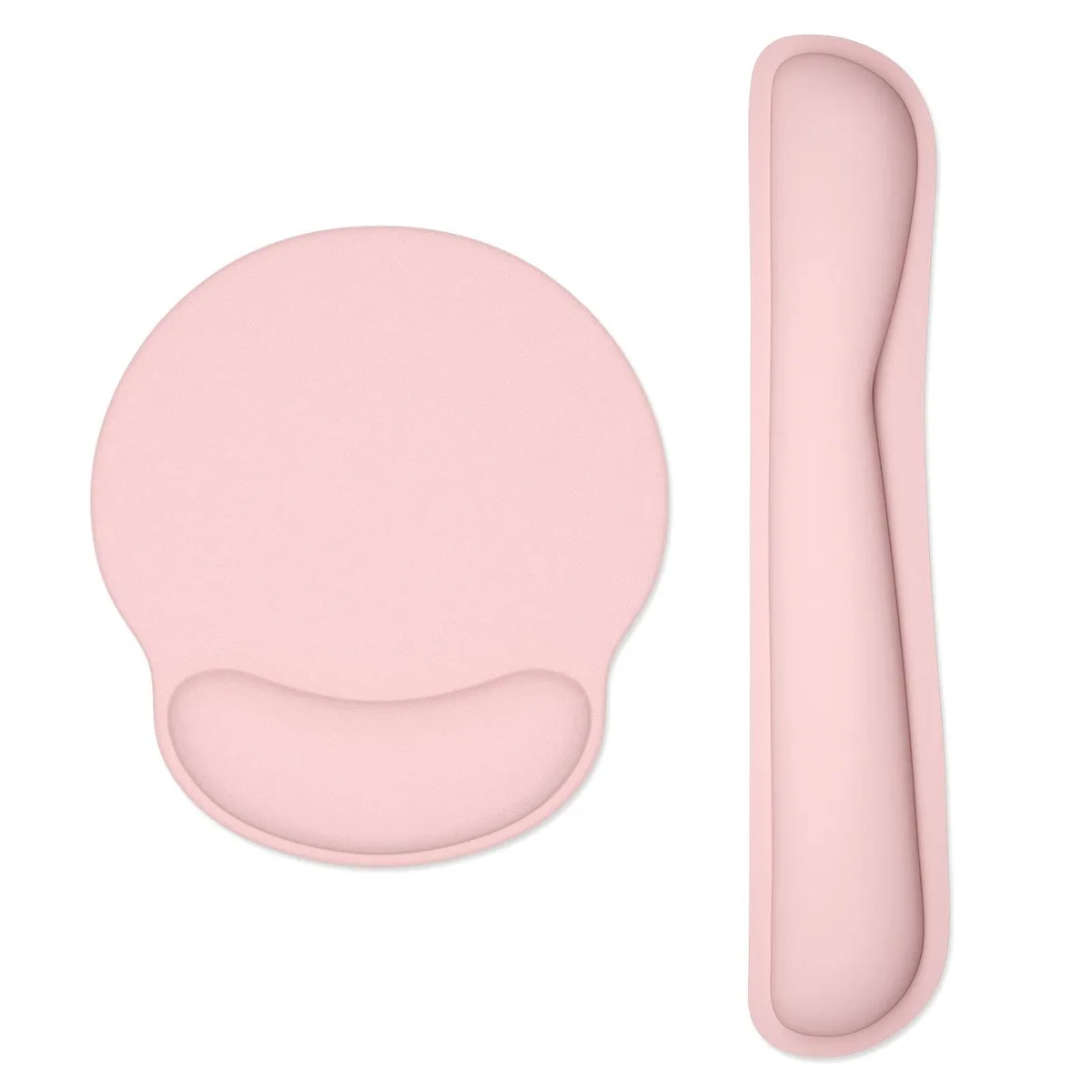  Dapesuom HSTZ-Hellrosa Keyboard Wrist Rest &amp; Mouse Pad Pink 17 in 10 in — product photo