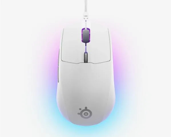 SteelSeries SteelSeries Rival 3 Gen 2 62516 gaming mouse 8500 DPI 77g White — product photo