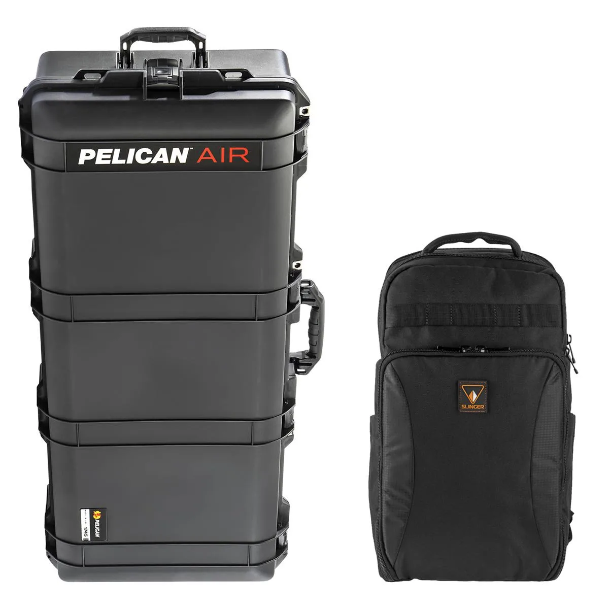 Pelican Products, Inc. Pelican Products 1745 Air Long Case No Foam Black with Backpack — product photo
