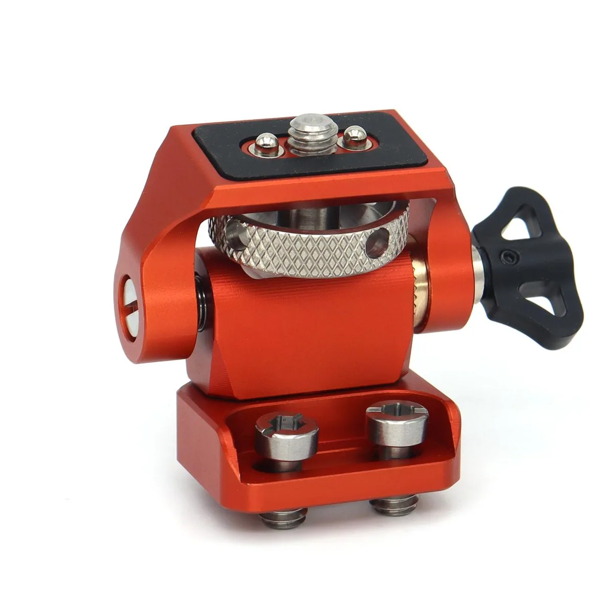 SZJELEN SZJELEN Camera Monitor Mount 360° Swivel 180° Tilt Damping Orange — product photo