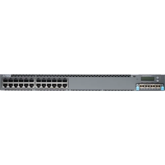 HPE Juniper Networking HPE Juniper Networking EX4300-24P 24-port 10/100/1000 PoE+ network switch — product photo