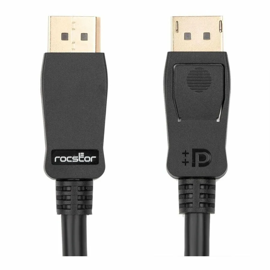 Rocstor Rocstor Y10C285B1 displayport cable 15ft 8k 60hz 32.4gbps — product photo