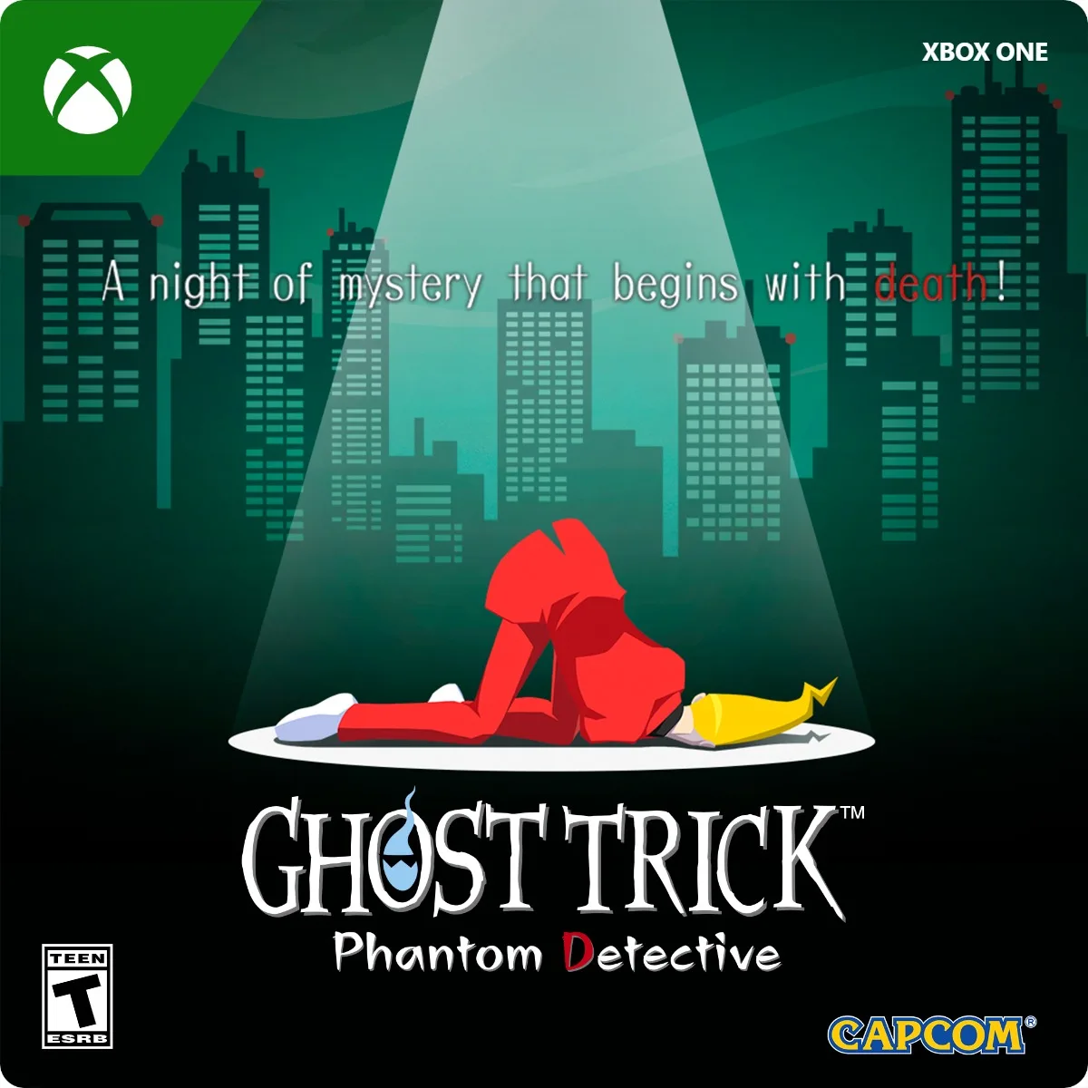 Digital game code card for Xbox One Ghost Trick Phantom Detective