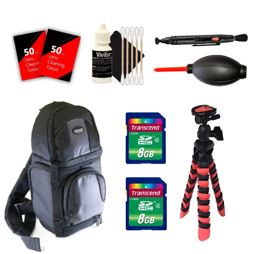 Vivitar Vivitar BackPack + 16GB Accessory Kit for Canon T6 T6i T6s — product photo