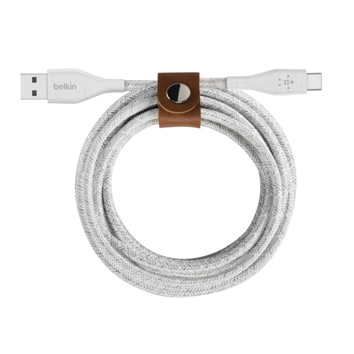 Belkin Belkin F2CU069BT04-WHT USB-C to USB-A cable 4 ft — product photo