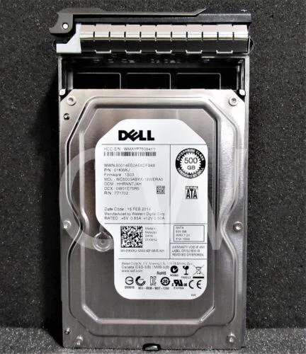 DELL DELL WD5003ABYX 500GB 7200 RPM 64MB 3.5in SATA accessory — product photo