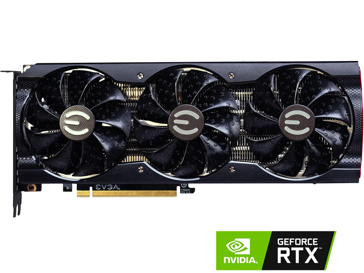 EVGA EVGA GeForce RTX 3080 XC3 Ultra 10G-P5-3885-KR graphics card — product photo