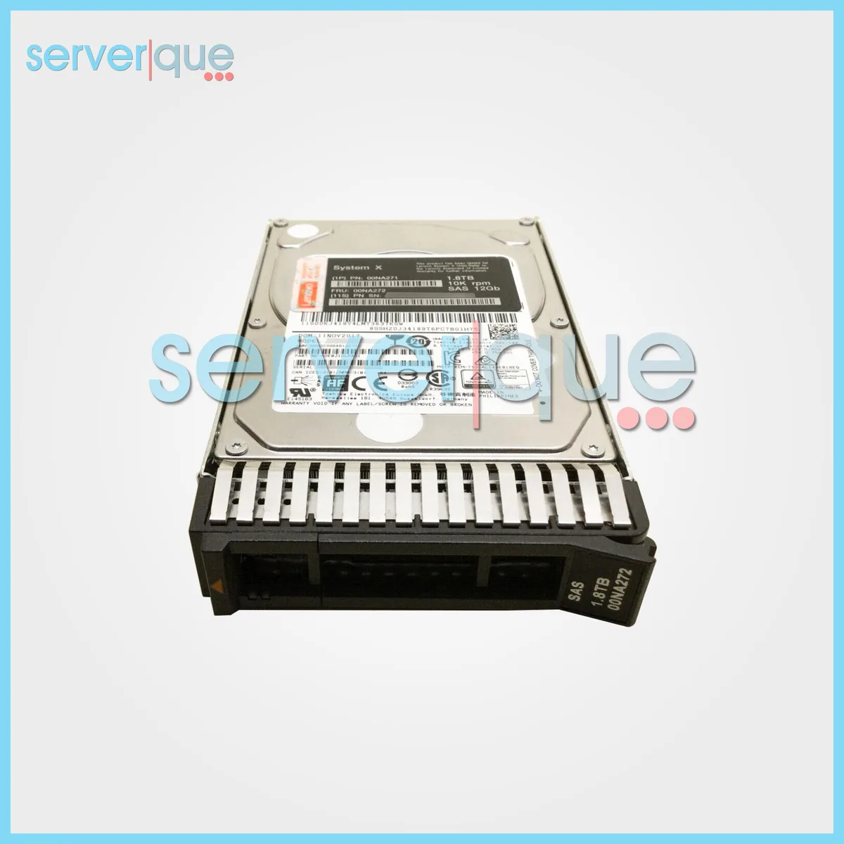 IBM IBM 00NA272 1.8TB 10K 12Gbps SAS 2.5" internal hard drive — product photo