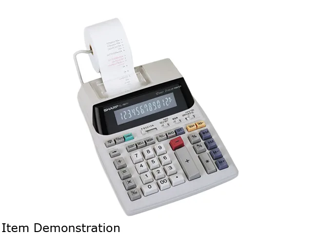 Sharp Sharp EL1801V 12-Digit Printing Calculator educational supply — product photo