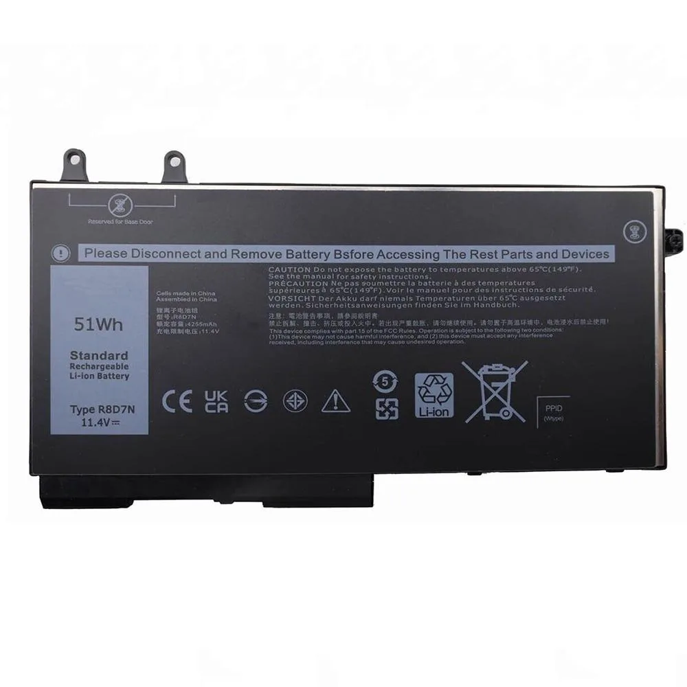 Damaite Damaite R8D7N laptop battery 51Wh 11.4V 3-cell black — product photo