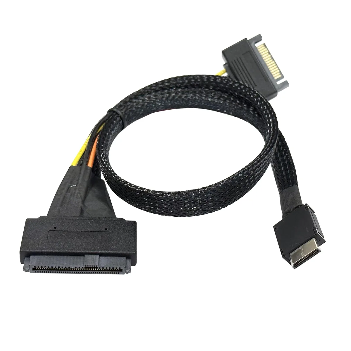 Vszerda Vszerda Oculink to U.2 Adapter Cable SFF-8611 to SFF-8639 PCIe 4.0 x4 80cm — product photo