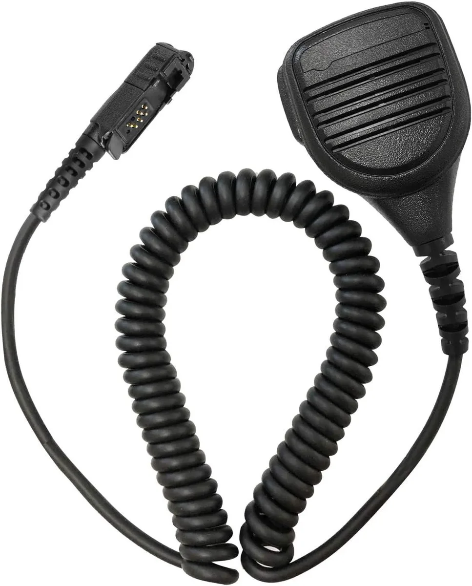 usbroway usbroway Heavy-Duty Remote Speaker Microphone Shoulder Mic two-way radio — product photo