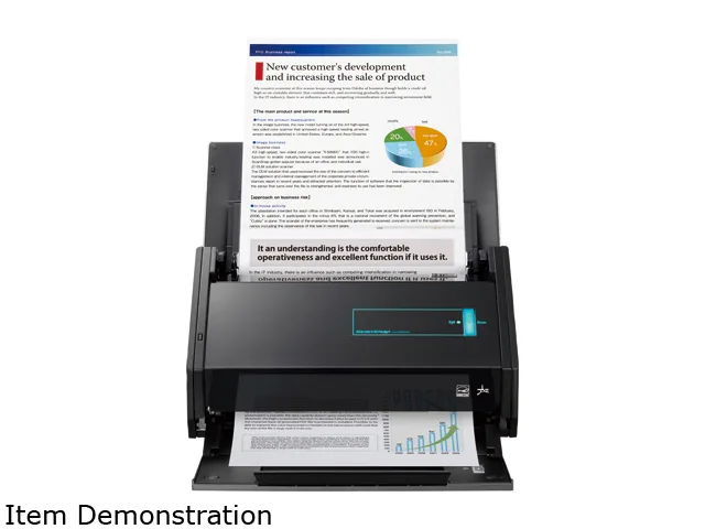 Fujitsu Fujitsu ScanSnap iX500 CIS 600 x 600 dpi Duplex document scanner — product photo