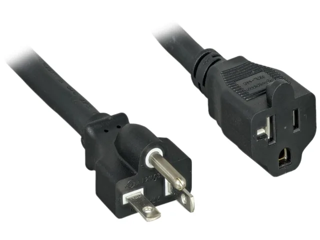 Nippon Labs Nippon Labs 30POW-10W1-520PR-06 6 ft 12 AWG NEMA 5-20P to 5-20R computer power extension cord — product photo