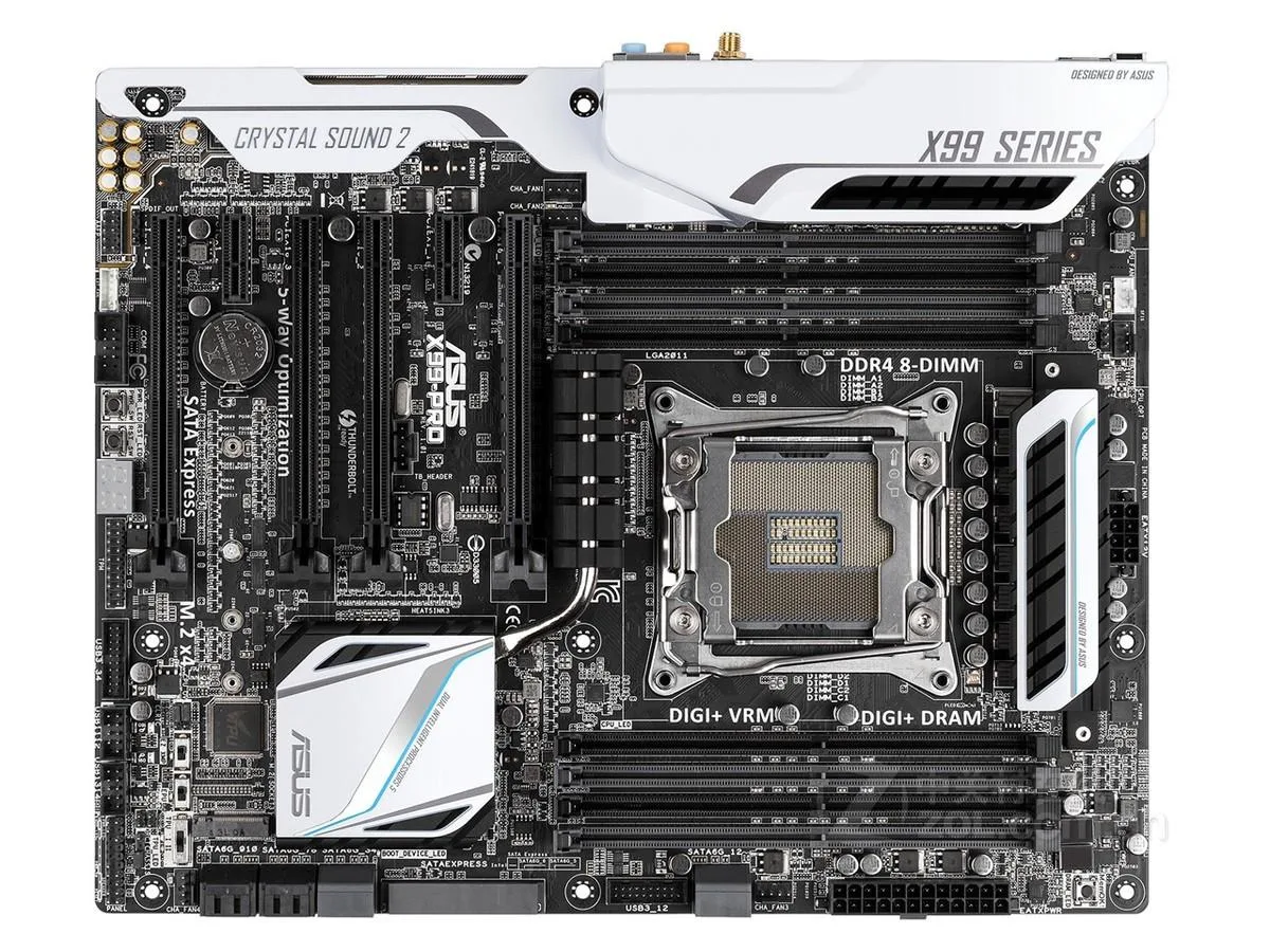 ASUS ASUS X99-PRO Intel X99 DDR4 64GB ATX motherboard — product photo