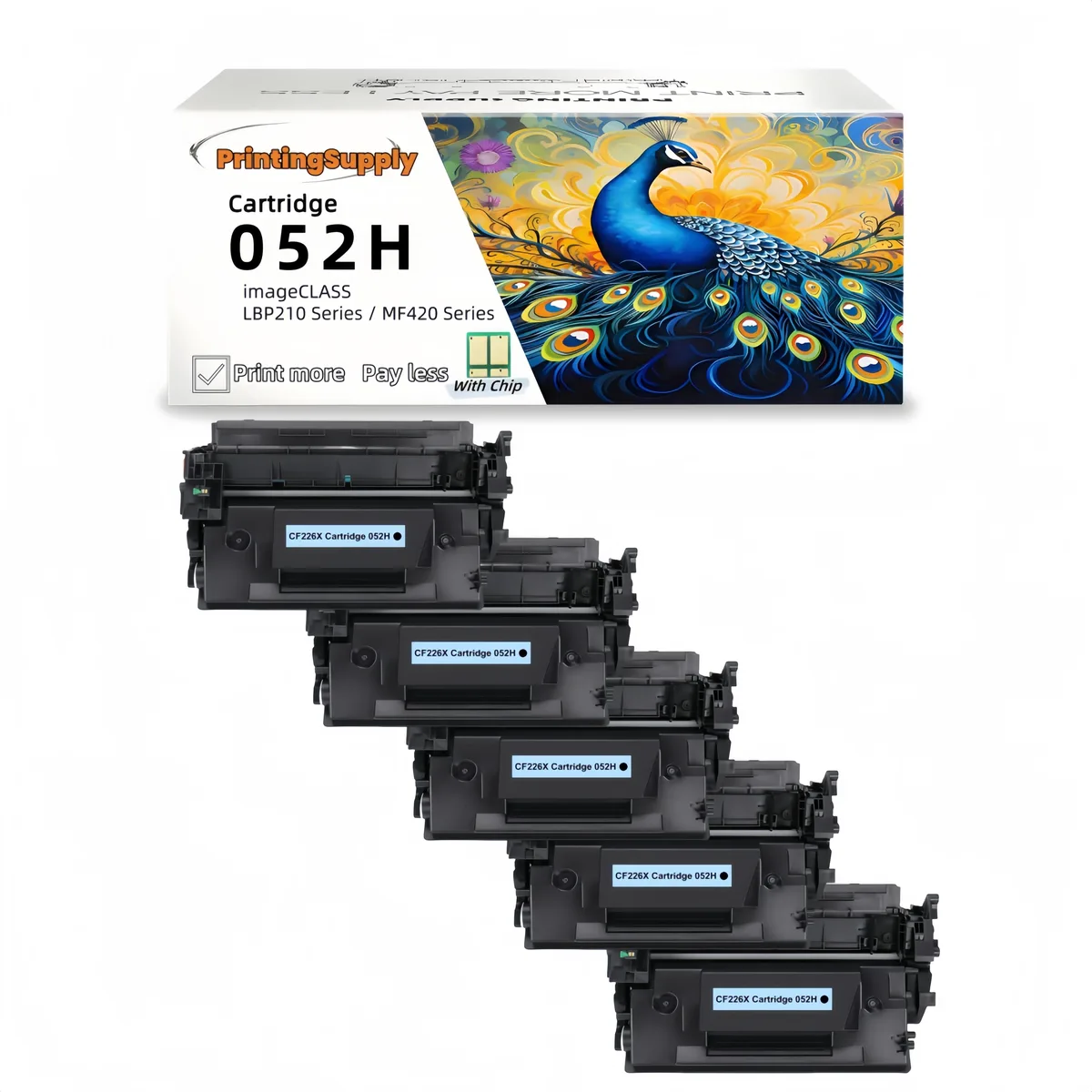 Aster Graphics Inc Aster Graphics Inc 052H Black High-Yield Compatible Toner Cartridge 9200 pages — product photo